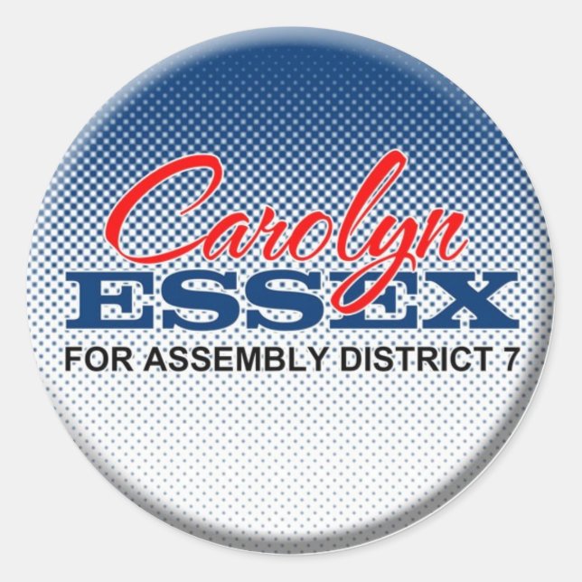 Adesivo Redondo carolynscandidatelogo (Frente)