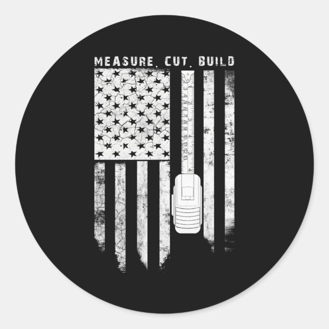 Adesivo Redondo Carpinteiro para (Frente)