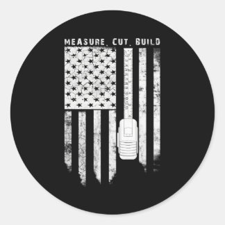 Adesivo Redondo Carpinteiro para