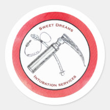 Carrapato médico engraçado para anestesiologista