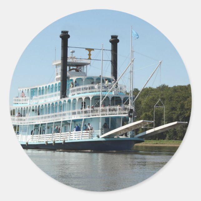 Adesivo Redondo Carregar Barcos e Barramentos (Frente)