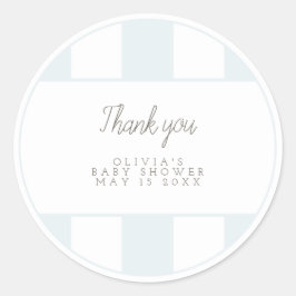 Adesivo Redondo Carrinho de golfe azul