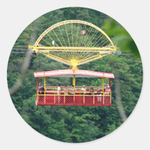 Adesivo Redondo Carro Aero Whirlpool: Cataratas Niágara