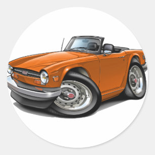 Adesivo Redondo Carro da laranja de Triumph TR6