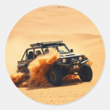 Carro de corridas de areia com tração a quatro rod