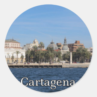 Adesivo Redondo Cartagena souvenir e presente