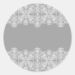 Adesivo Redondo Cartão de casamento