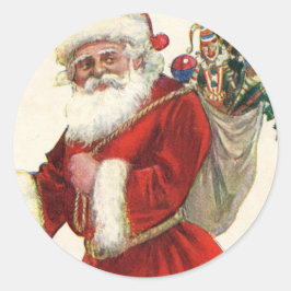 Adesivo Redondo Cartão de Natal ENVELOPE SEAL Sticker
