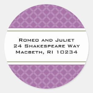 Adesivo Redondo Cartão de Registro Flora Bee