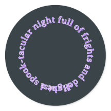 Cartão postal de Halloween