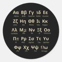 Cartas De Alfabeto Grego Em Ordem Com Pronúncia