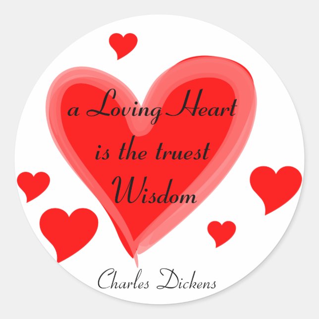 Adesivo Redondo Cartazes adoráveis (Frente)