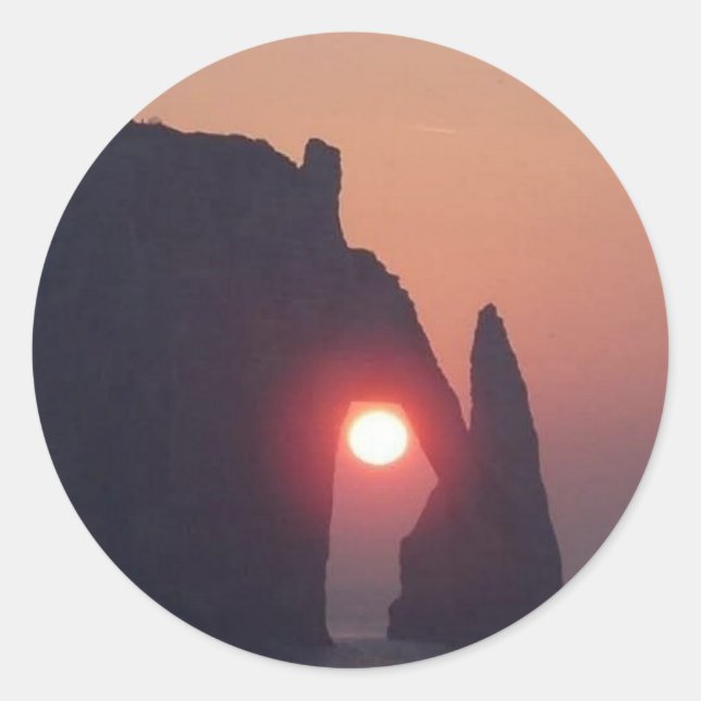 Adesivo Redondo Carte simple (Frente)