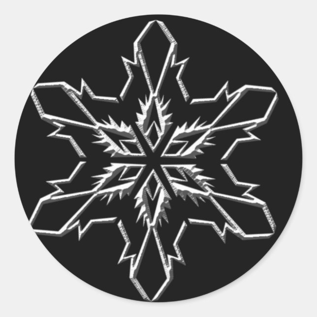 Adesivo Redondo Cartões de natal (Frente)