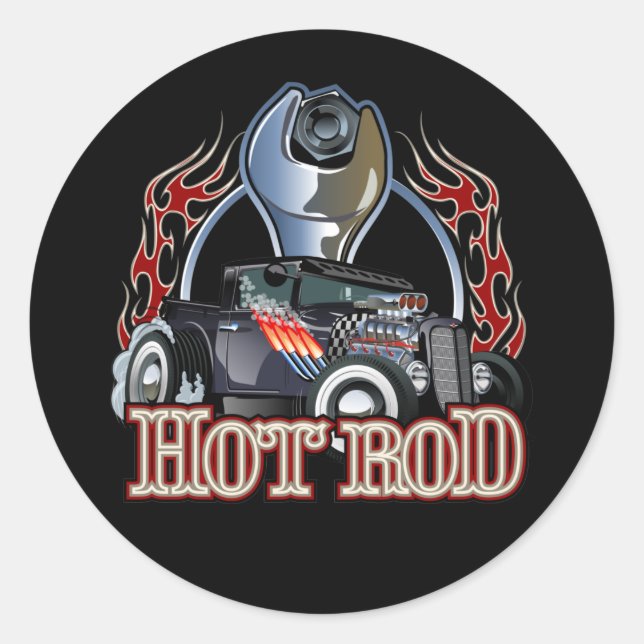 Adesivo Redondo Cartoon (Frente)