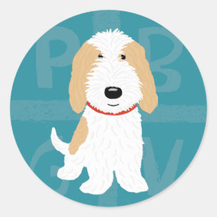 Adesivo Redondo Cartoon de GPA