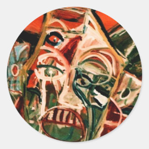 ADESIVO REDONDO CASA AO MISTRO