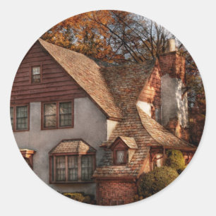 Adesivo Redondo Casa de campo - Westfield, NJ - casa de campo da