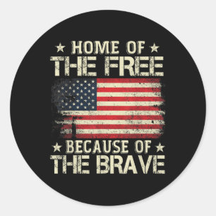 Adesivo Redondo Casa Dos Livres Por Causa Da Corajosa Bandeira Dos