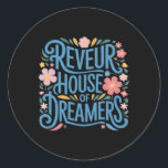 Adesivo Redondo Casa Revoradora De Sonhadores1<br><div class="desc">Casa Revoradora De Sonhadores1</div>
