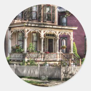 Adesivo Redondo Casa - Victorian do país