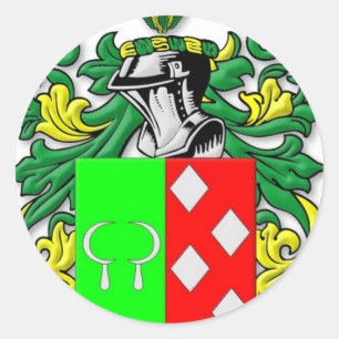 Adesivo Redondo Casaco de armas Siegel