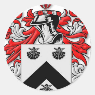 Adesivo Redondo Casaco de Armas Spurgeon