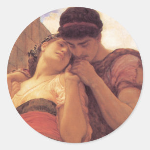 Adesivo Redondo Casado - Lorde Frederick Leighton