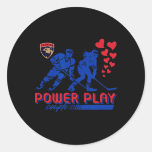 Adesivo Redondo Casais de Valente do Florida Panthers no Power Pla