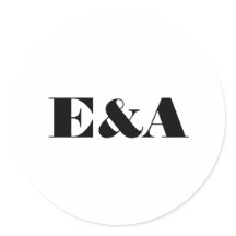 Casal Moderno Monograma Iniciais Casamento