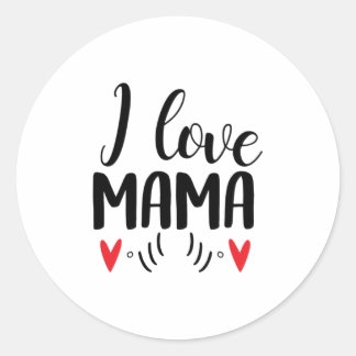 Adesivo Redondo Casal presente que amo mamãe