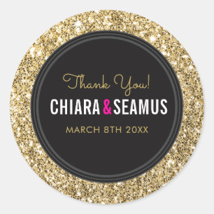 Adesivo Redondo CASAL SEAL  luxo preto