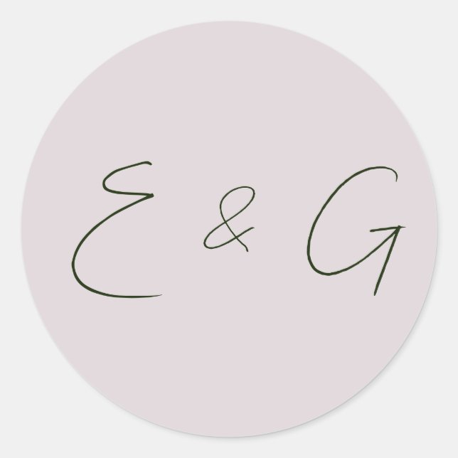 Adesivo Redondo casamento (Frente)