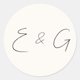 Adesivo Redondo casamento