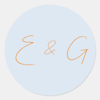 Adesivo Redondo casamento