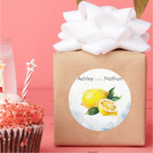 Casamento Amarelo-Azul-Limão Elegante