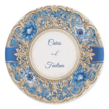 Casamento Barroco em Ouro Azul Safira Vitoriano Re