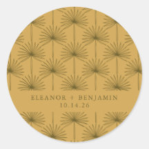 Casamento De Amarelo Amarelo De Palma De Folha Bot