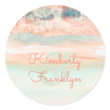 Casamento de Azul do Mar Rosa Cinzento de Mola Aqu