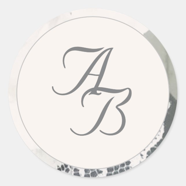 Adesivo Redondo Casamento De Chanfro-Rosa (Frente)