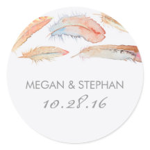 Casamento de Penas de Aquarela