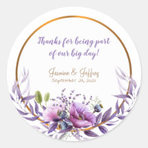 Casamento de primavera Flores Roxo