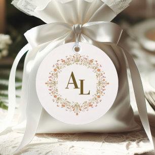 Adesivo Redondo Casamento de Quadros Antigos Florais do Rococo