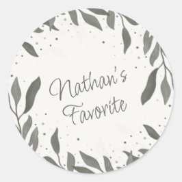 Adesivo Redondo Casamento Deixa O Campo De Inspirividade Favorito 