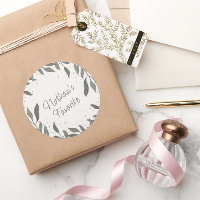 Adesivo Redondo Casamento Deixa O Campo De Inspirividade Favorito  (Presentear)