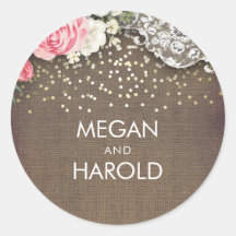 Casamento Dourado de Confetti com Ruptura Rústica