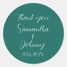 Casamento Elegante de Casais de Caligrafia Verde E