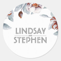 Casamento Elegante De Flores De Água Púrpura