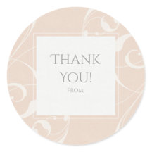 Casamento Elegante Floral Turbilhão Branco e Pêsse