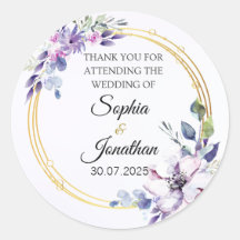 Casamento Elegante Obrigado Sticker